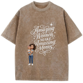 Mother Holding Her Baby 3D Emoji T-shirt