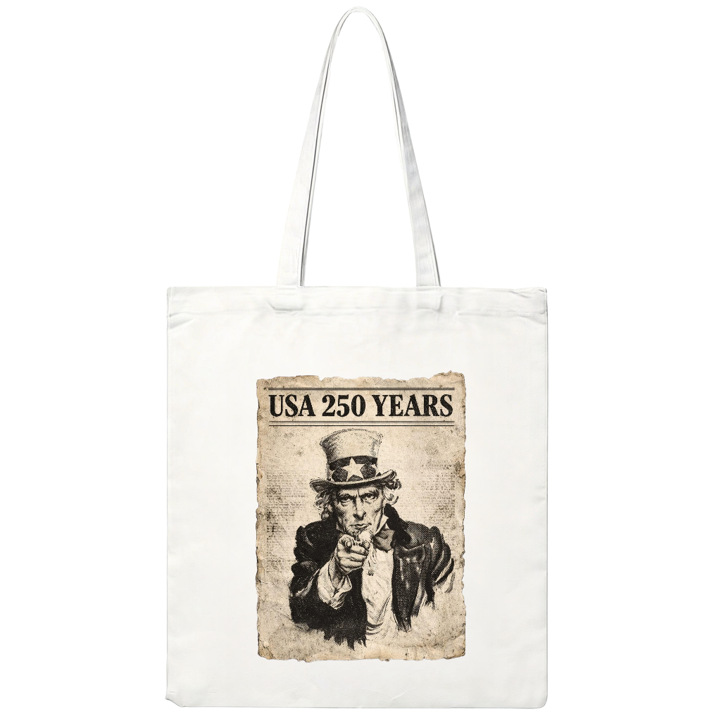 USA 250 Poster Tote Bag
