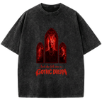 Vintage Washed Gothic Window T-shirt
